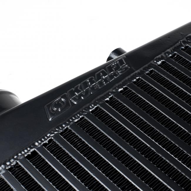 KraftWerks 31x12x4in Core Size 3in Inlet/Outlet Universal Black Intercooler Intercoolers KraftWerks