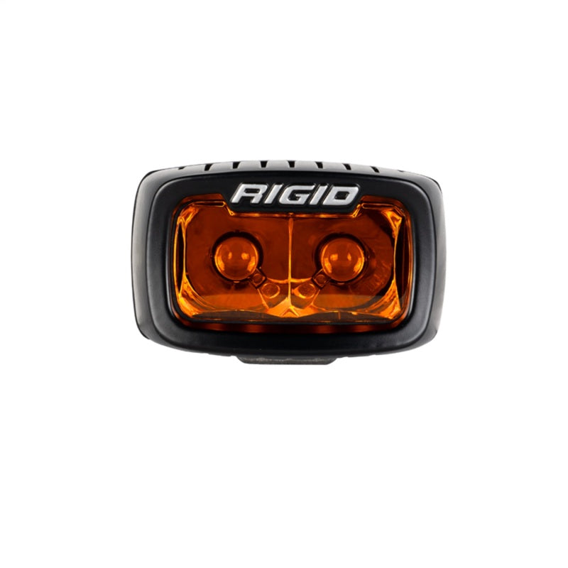 Rigid SR-M Amber PRO Spot - Single Light Bars & Cubes Rigid Industries