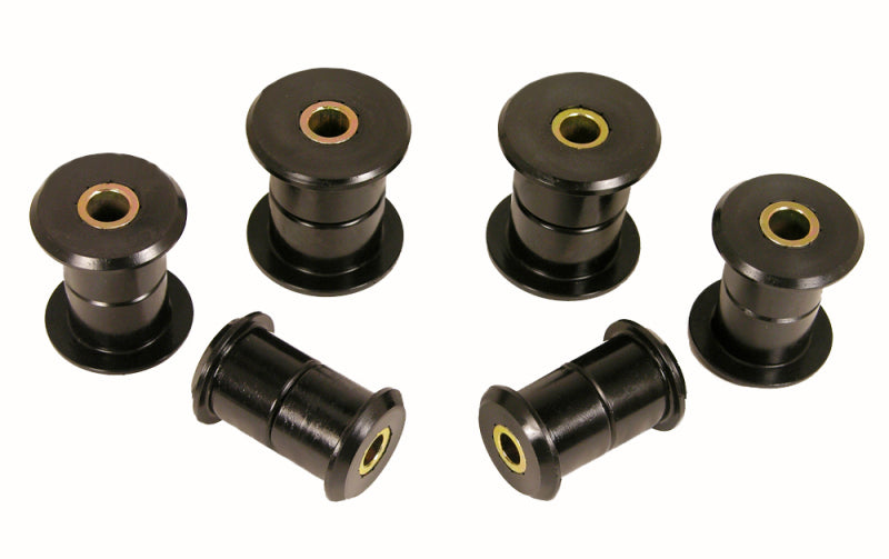 Prothane 99-14 Chevy Silverado 1500/2500 2/4wd Rear Spring Bushings - Black Bushing Kits Prothane