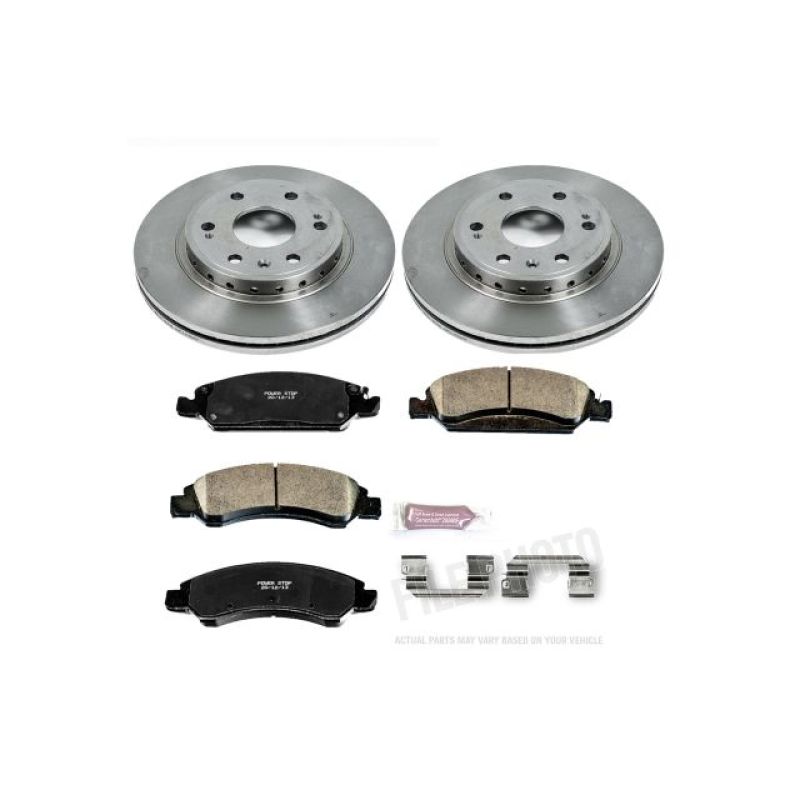 Power Stop 08-19 Chevrolet Tahoe Front Autospecialty Brake Kit Brake Kits - OE PowerStop