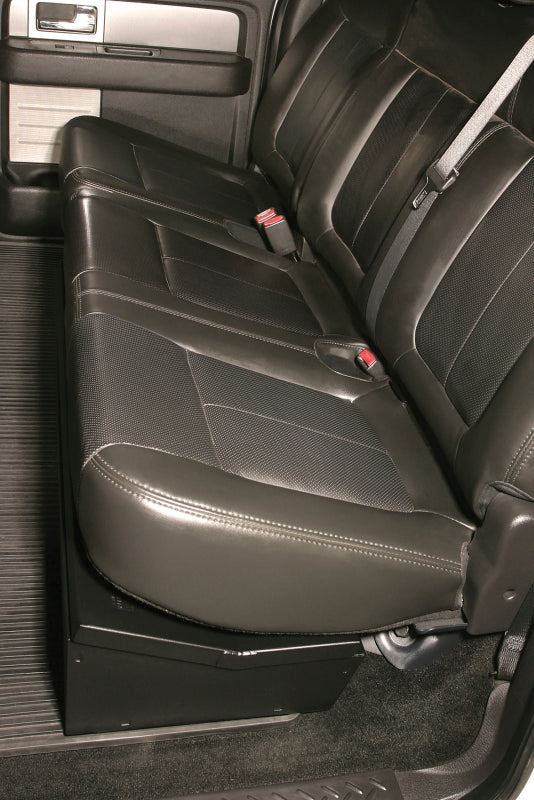 Tuffy Ford F150 Supercrew W/ Subwoofer Underseat Lockbox 2/3 Length W/ Keyed Lock For Cargo Boxes & Bags Tuffy Products