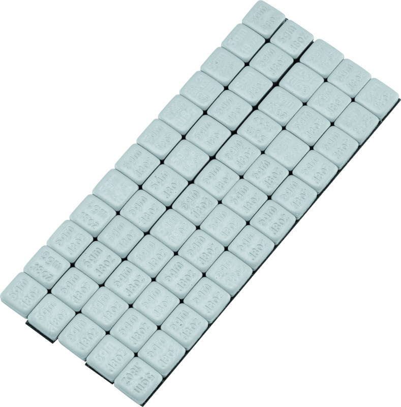 BikeMaster Square Wheel Weights Adhesive 5g Wheel Accessories BikeMaster