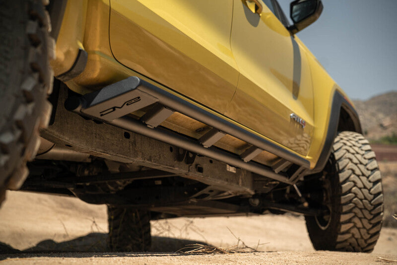 DV8 23-25 Chevy Colorado & GMC Canyon Rock Sliders - Micro Texture Black Body Armor & Rock Rails DV8 Offroad