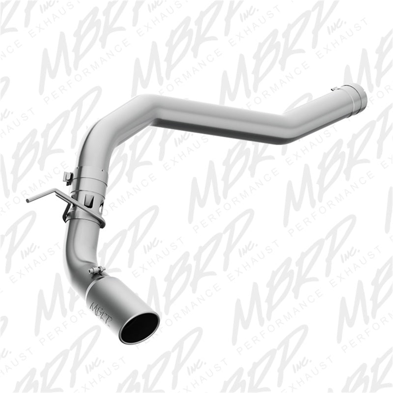 MBRP 16-19 Nissan Titan XD 5.0L 4in Filter Back Single Side Exit Alum Exhaust System DPF Back MBRP