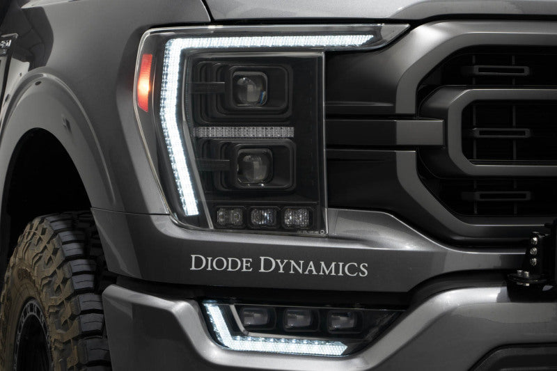 Diode Dynamics 2021+ Ford F-150 Elite LED Headlamps Light Accessories and Wiring Diode Dynamics