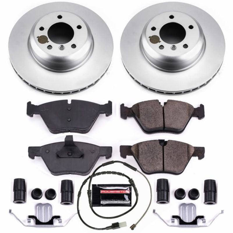 Power Stop 09-16 BMW Z4 Front Z23 Evolution Sport Coated Brake Kit Brake Kits - Performance D&S PowerStop