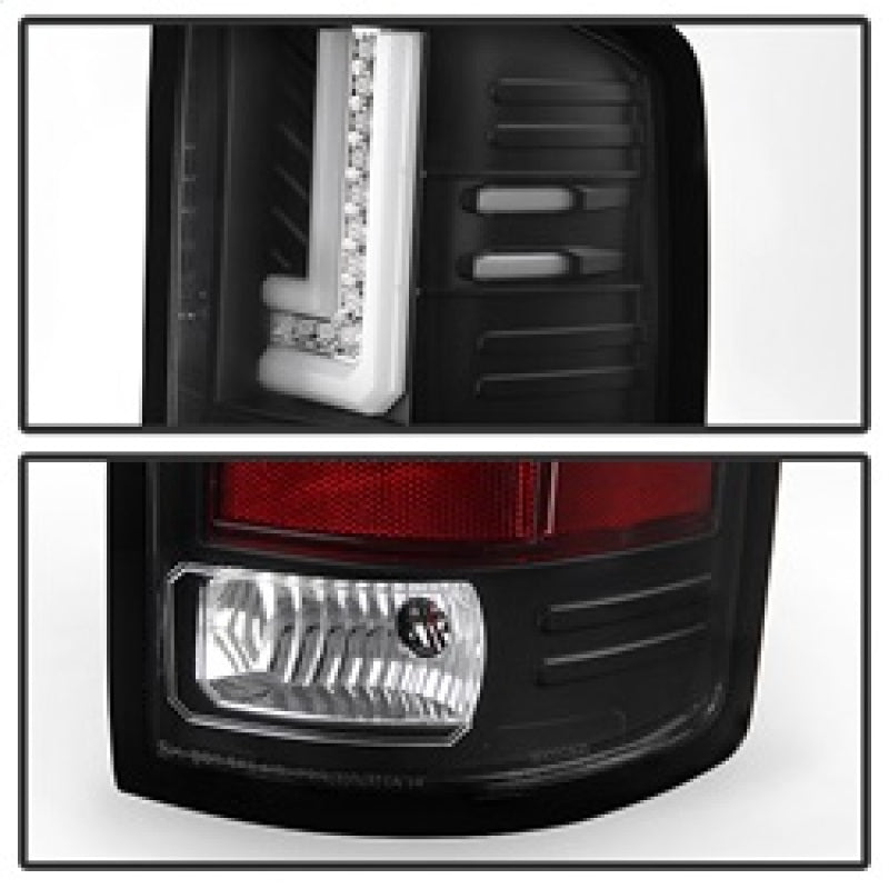 Spyder GMC Sierra 14-16 LED Tail Lights Black ALT-YD-GS14-LBLED-BK Tail Lights SPYDER