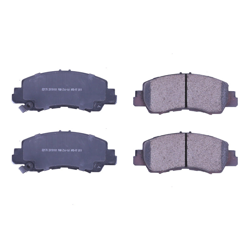 Power Stop 2019 Mitsubishi Eclipse Cross Front Z16 Evolution Ceramic Brake Pads Brake Pads - OE PowerStop