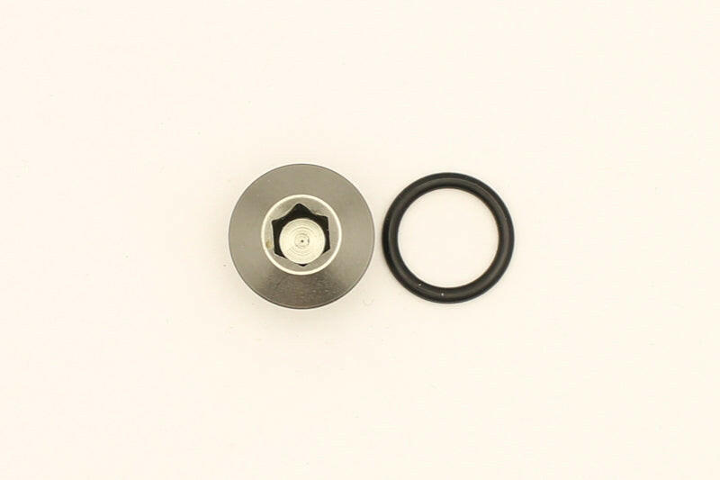 DeatschWerks 6AN ORB Male Plug Low Profile Internal Allen/Hex (Incl. O-Ring) Fitting Caps DeatschWerks