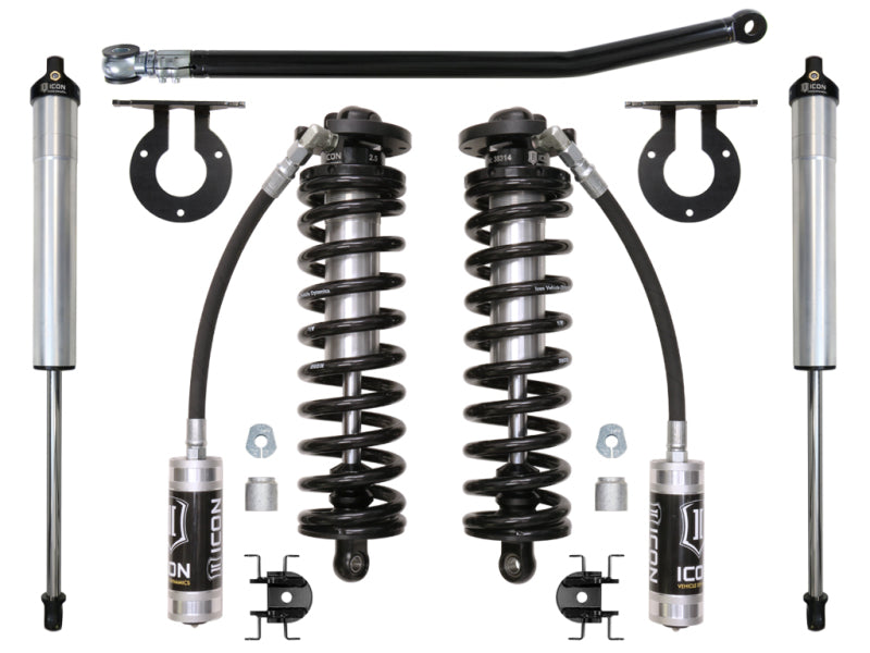 ICON 05-16 Ford F-250/F-350 2.5-3in Stage 2 Coilover Conversion System Coilover Components ICON