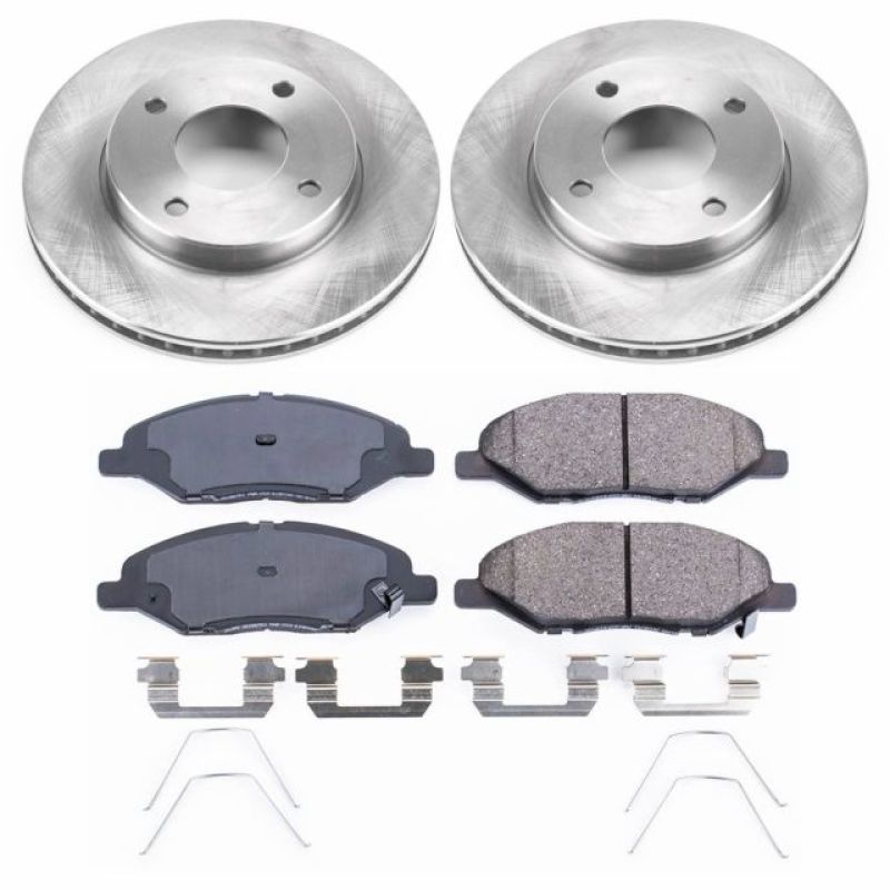 Power Stop 09-11 Nissan Versa Front Autospecialty Brake Kit Brake Kits - OE PowerStop