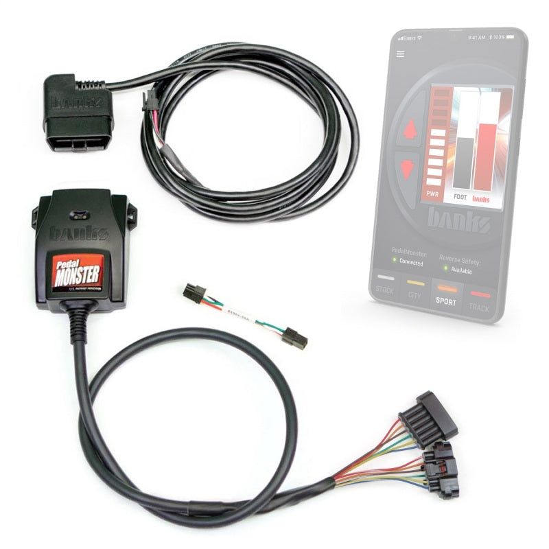 Banks Power Pedal Monster Kit (Stand-Alone) - Molex MX64 - 6 Way - Use w/Phone Throttle Controllers Banks Power