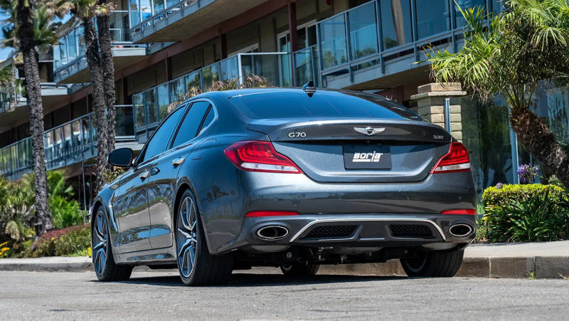 Borla 19-21 Genesis G70 3.3L V6 Twin Turbo S-type Cat-Back Exhaust Catback Borla