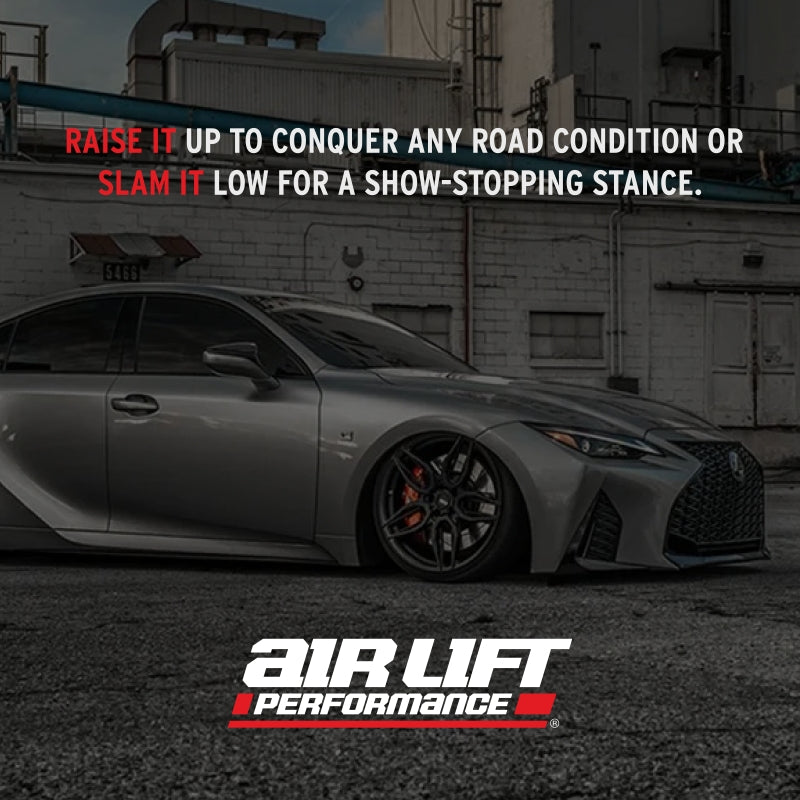 Air Lift Performance 16-17 Lexus 200T / 15-22 Lexus RC 350 / 13-21 Lexus GS 350 Front Kit Air Suspension Kits Air Lift