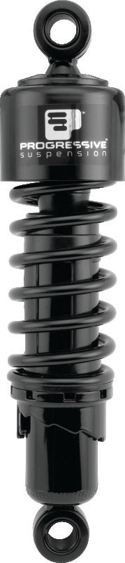 Progressive Harley-Davidson 412 Series Shocks 13.5in - Black Shocks and Struts Progressive