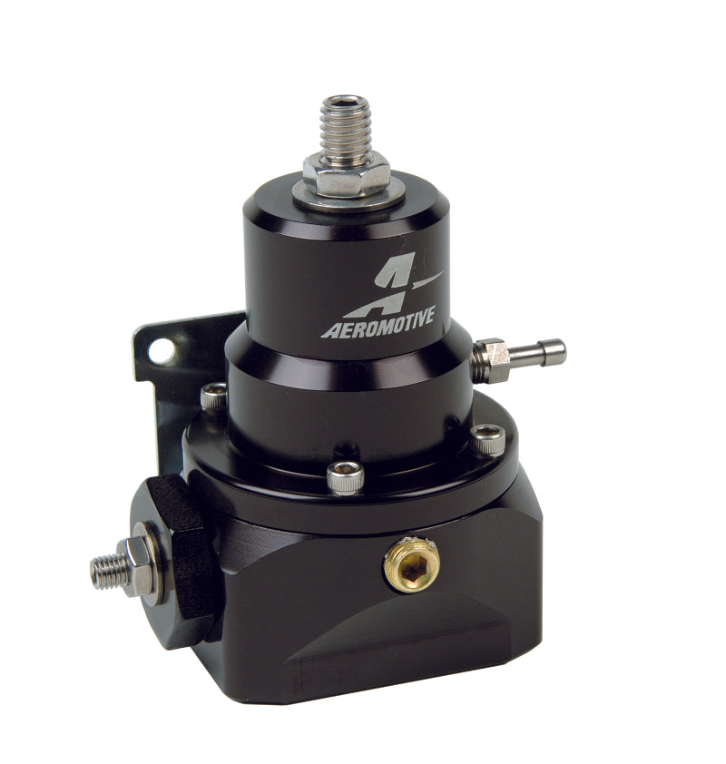 Aeromotive Dual Adjustable Alcohol Log Regulator for Belt and Direct Drive Mechanical Pumps Fuel Pressure Regulators Aeromotive
