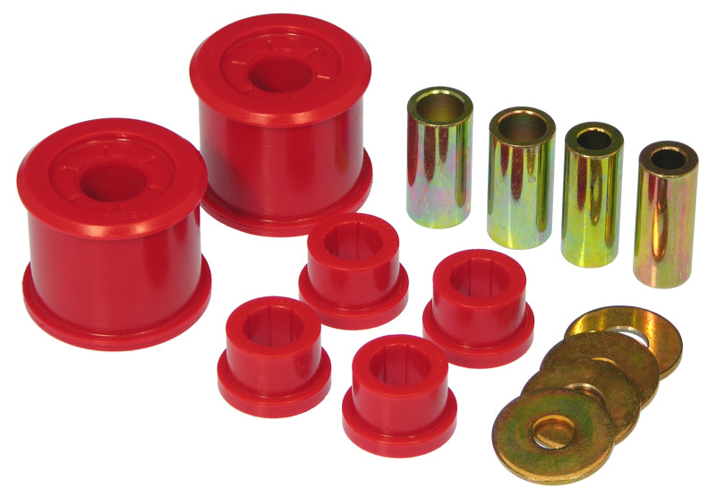 Prothane 01-04 Mitsubishi Eclipse Front Control Arm Bushings - Red Bushing Kits Prothane