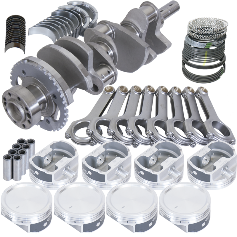 Eagle Chrysler 5.7 Hemi 4.050in Crank 32 Tth Relctr 6.125in H-Beam 3.927in Pistons Rotating Assembly Rotating Assemblies Eagle