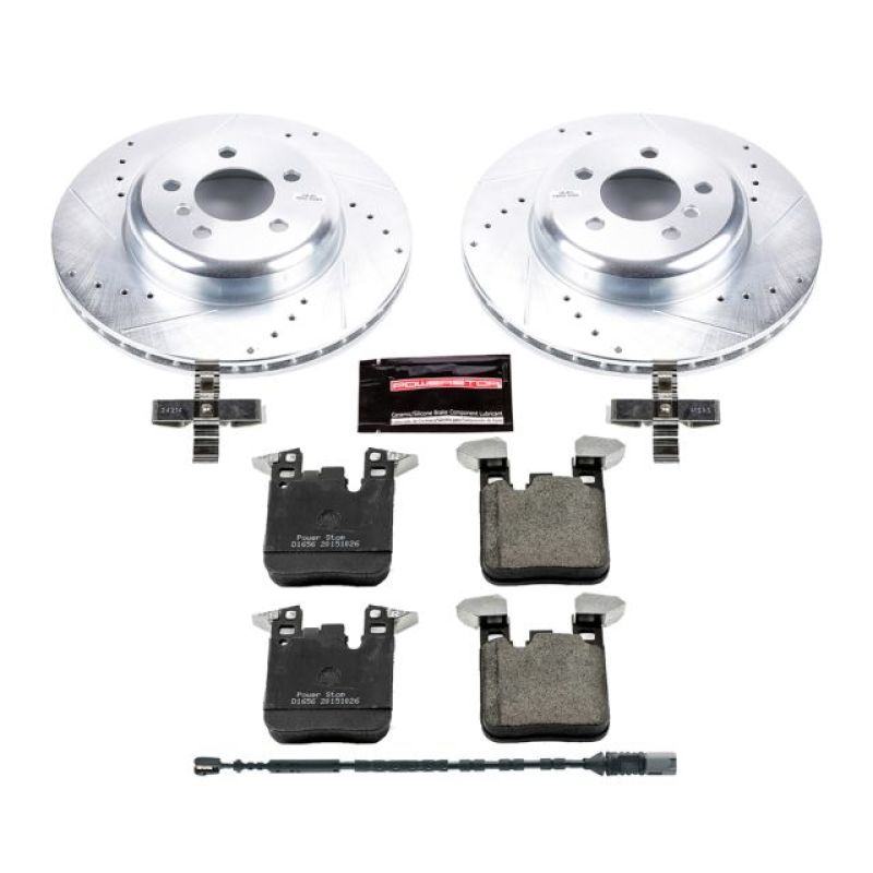 Power Stop 16-18 BMW 320i xDrive Rear Z23 Evolution Sport Brake Kit Brake Kits - Performance D&S PowerStop