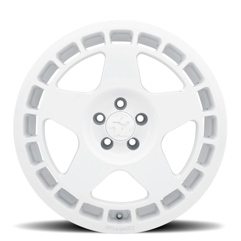 fifteen52 Turbomac 18x8.5 5x112 45mm ET 66.56mm Center Bore Rally White Wheel Wheels - Cast fifteen52