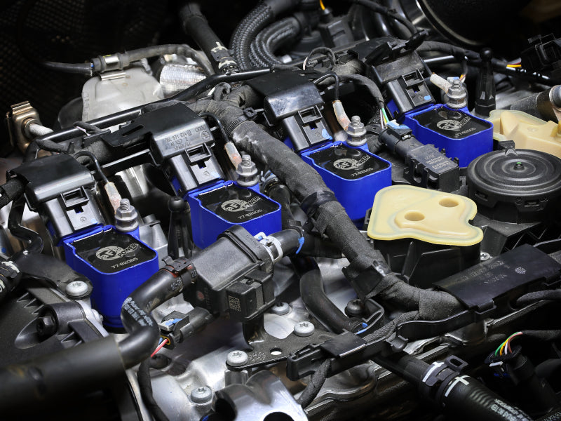 aFe 13-18 Audi S8 / 14-17 Audi RS7 Scorcher High-Performance Ignition Coil (8 Pack) In-Line Modules aFe