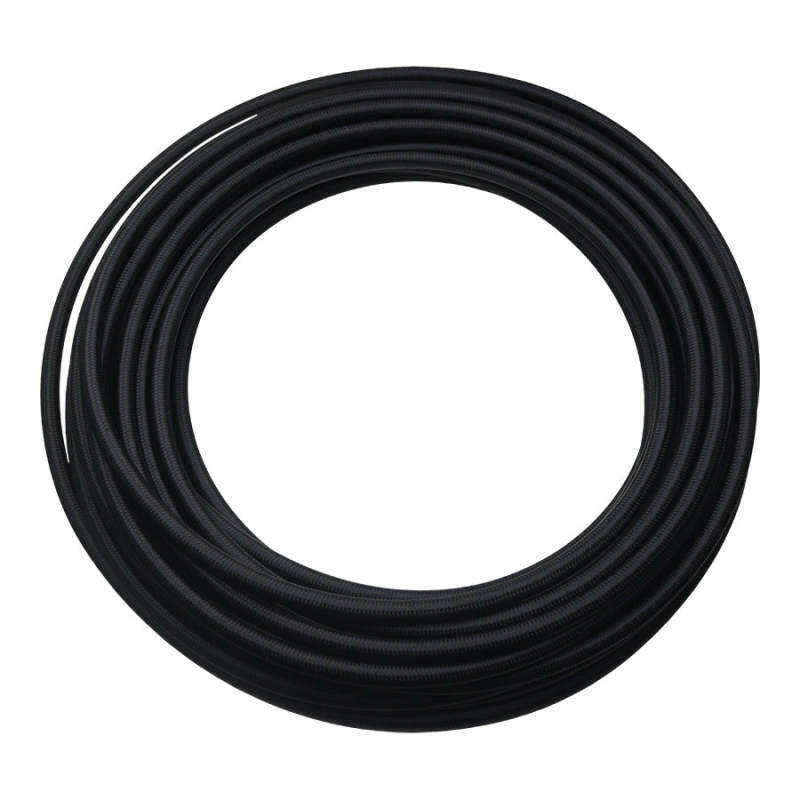 DeatschWerks 8AN Black Nylon Braided CPE Hose - 50ft Hoses DeatschWerks