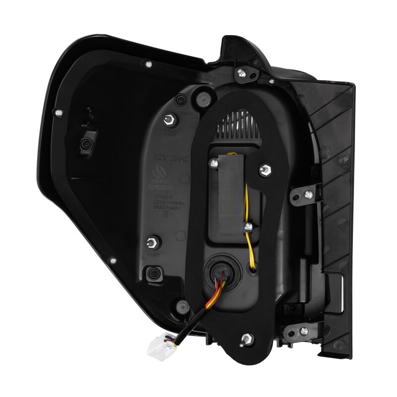 AlphaRex 10-21 Toyota 4Runner LUXX LED Taillights Alpha Blk w/Activ Light/Seq Signal Tail Lights AlphaRex