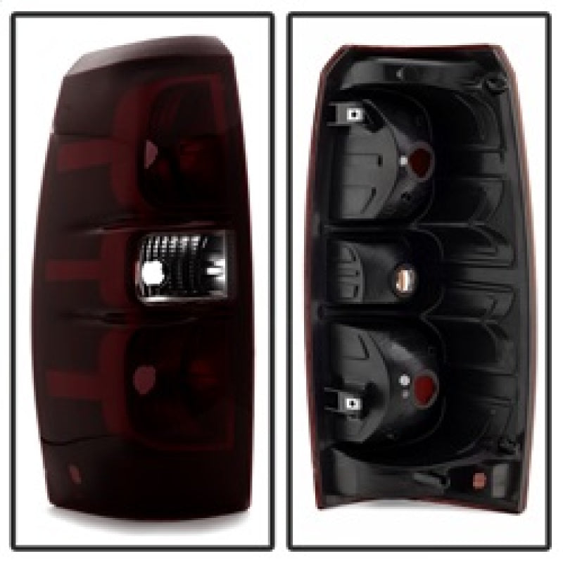 xTune Chevy Avalanche 07-13 OE Style Tail Lights Red Smoked ALT-JH-CAVA07-OE-RSM Tail Lights SPYDER