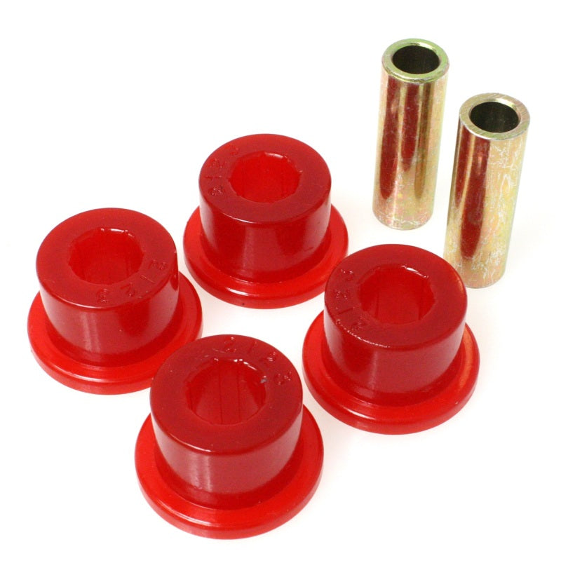 Energy Suspension .750 ID x 1.975 OD (Bushing Dims) Red Universal Link - Flange Type Bushiings Bushing Kits Energy Suspension