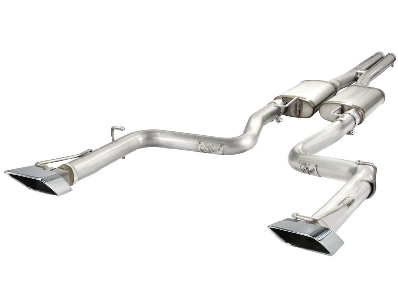 aFe MACHForce XP Exhausts Cat-Back SS-409 EXH CB Dodge Challenger SRT-8 08-12 V8-6.1/6.4L Catback aFe