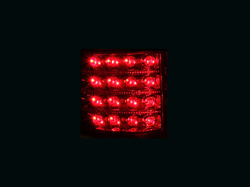 ANZO 2004-2008 Ford F-150 LED Taillights Red/Clear Tail Lights ANZO