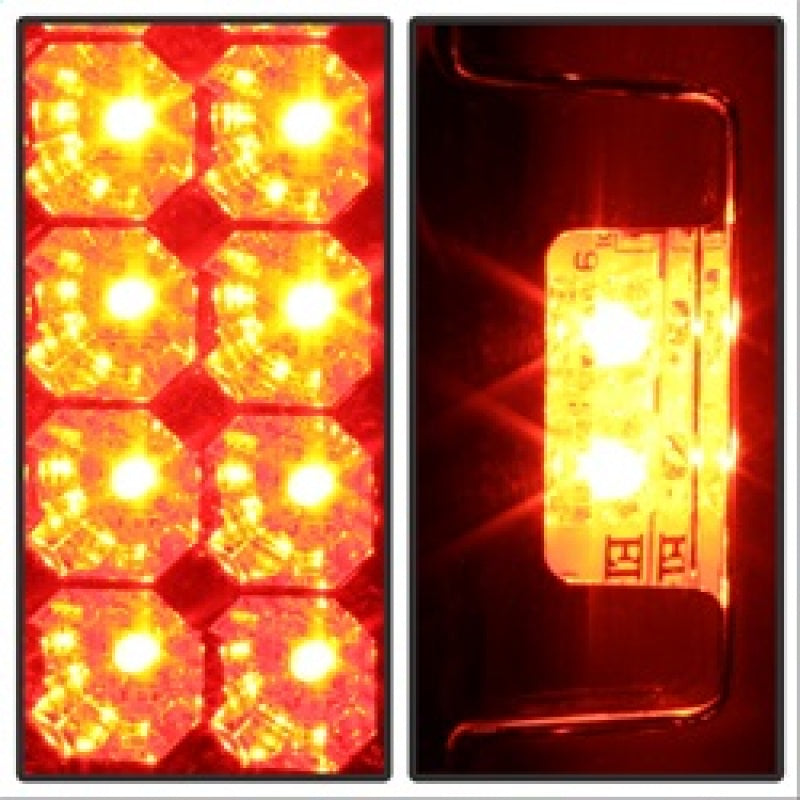 Spyder Ford F150 side 97-03/F250/350/450 Super Duty 99-07 LED Tail Lights Chrm ALT-YD-FF15097-LED-C Tail Lights SPYDER