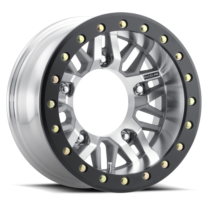 Raceline RT260M Ryno 17x6.5in / 5x205 BP / -19mm Offset / 83.82mm Bore - Machined Beadlock Wheel Wheels - Cast Raceline