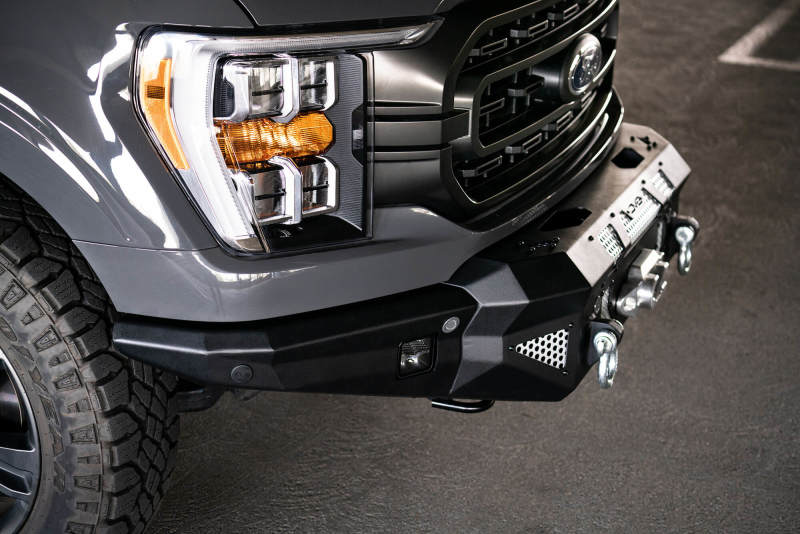 DV8 Offroad 21-22 Ford F-150 MTO Series Winch Front Bumper Bumpers - Steel DV8 Offroad