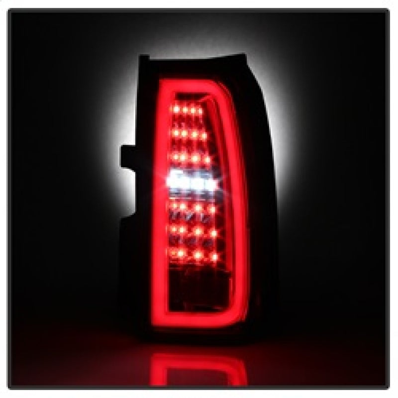 Spyder Chevy Tahoe / Suburban 15-17 LED Tail Lights - Red Clear (ALT-YD-CTA15-LED-RC) Tail Lights SPYDER
