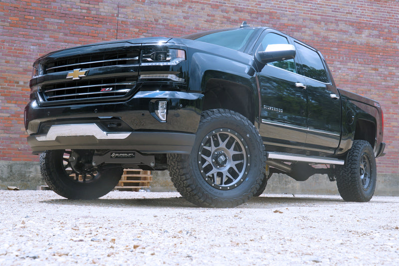 Superlift 14-18 GMC Sierra 1500 4WD 6.5in Lift Kit w/ Alum Cntrl Arms Fox Front Coilover & 2.0 Rear Lift Kits Superlift