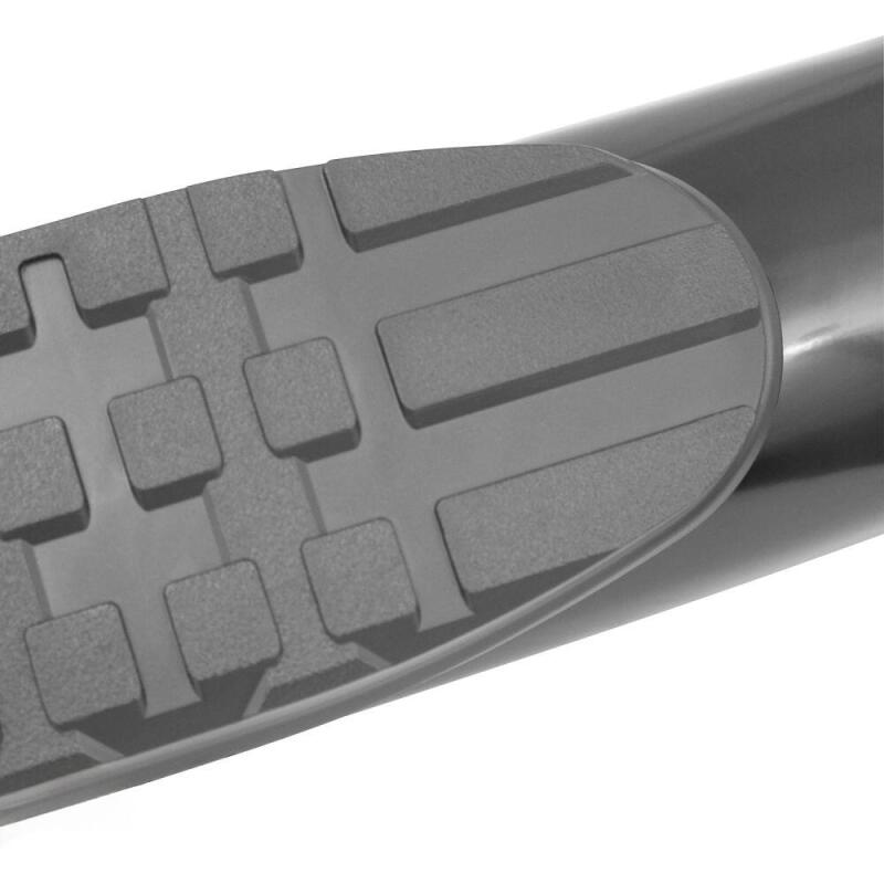 Westin 18-20 Jeep Wrangler JL Unlimited 4DR PRO TRAXX 4 Oval Nerf Step Bars - Textured Black Nerf Bars Westin