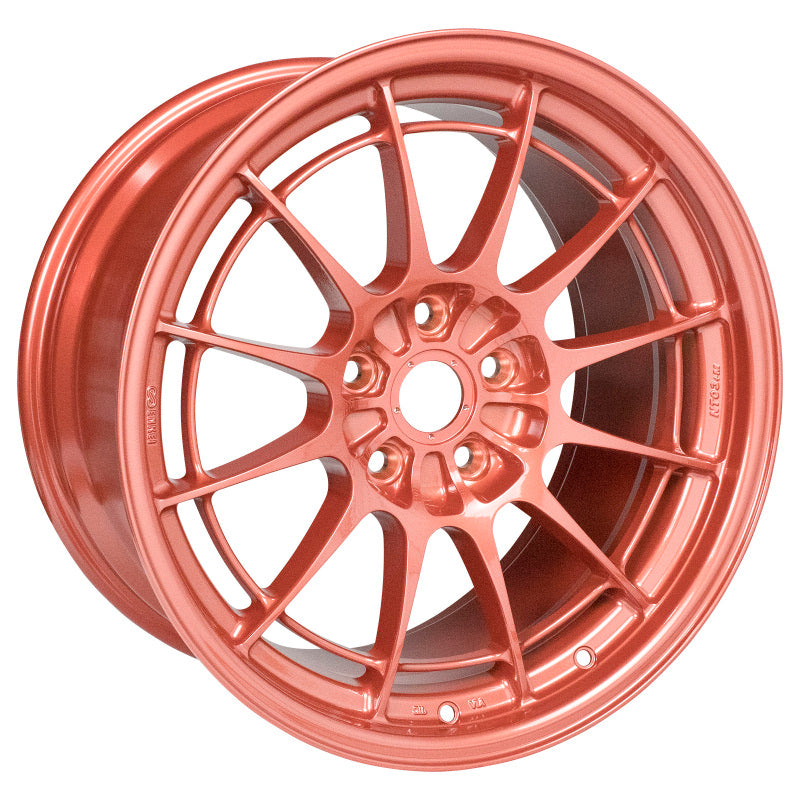 Enkei NT03+M 18x9.5 5x114.3 40mm Offset 72.6mm Bore Orange Wheel Wheels - Cast Enkei