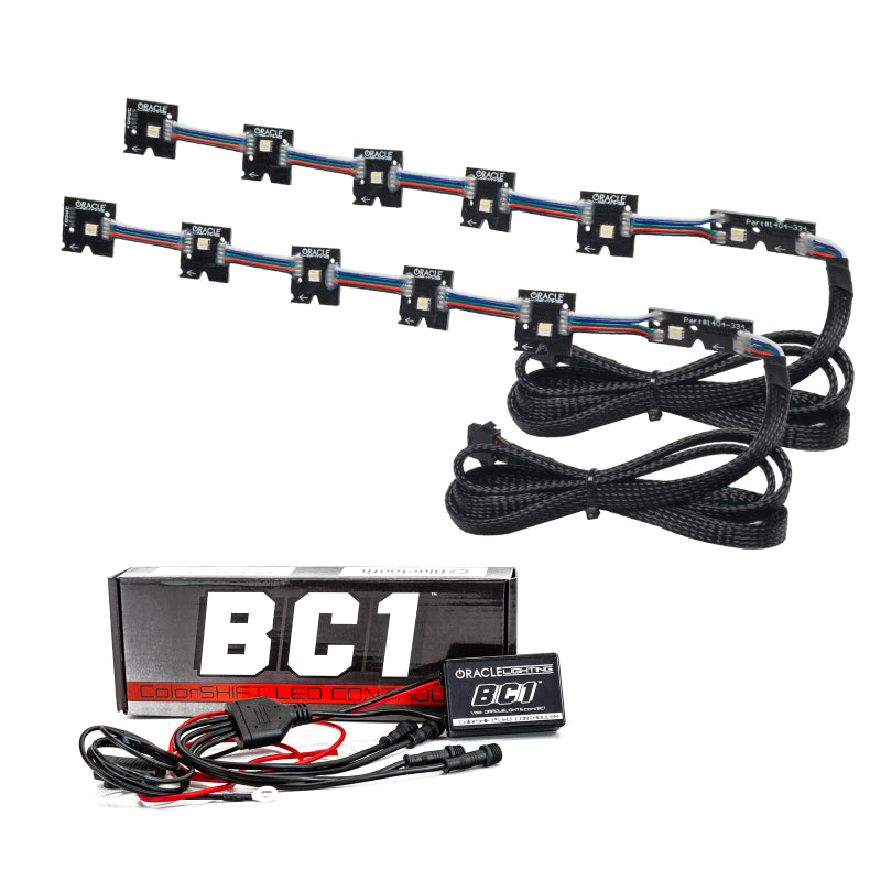 Oracle 14-21 Infiniti Q50 RGB+W Headlight Halo Upgrade Kit - ColorSHIFT w/ BC1 Controller Headlights ORACLE Lighting