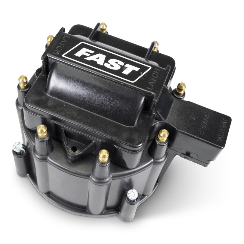 Fast Cap/Coil/Cover Kit, Hei Distributor, Black Hardware Kits - Other FAST