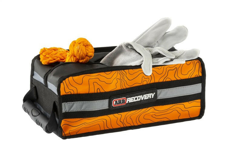ARB Micro Recovery Bag Orange/Black Topographic Styling PVC Material Tow Straps ARB