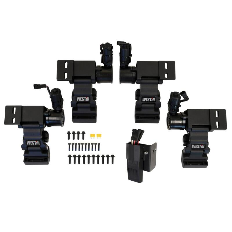 Westin 07-21 Toyota Tundra CrewMax Pro-e Electric Running Boards - Textured Black Running Boards Westin