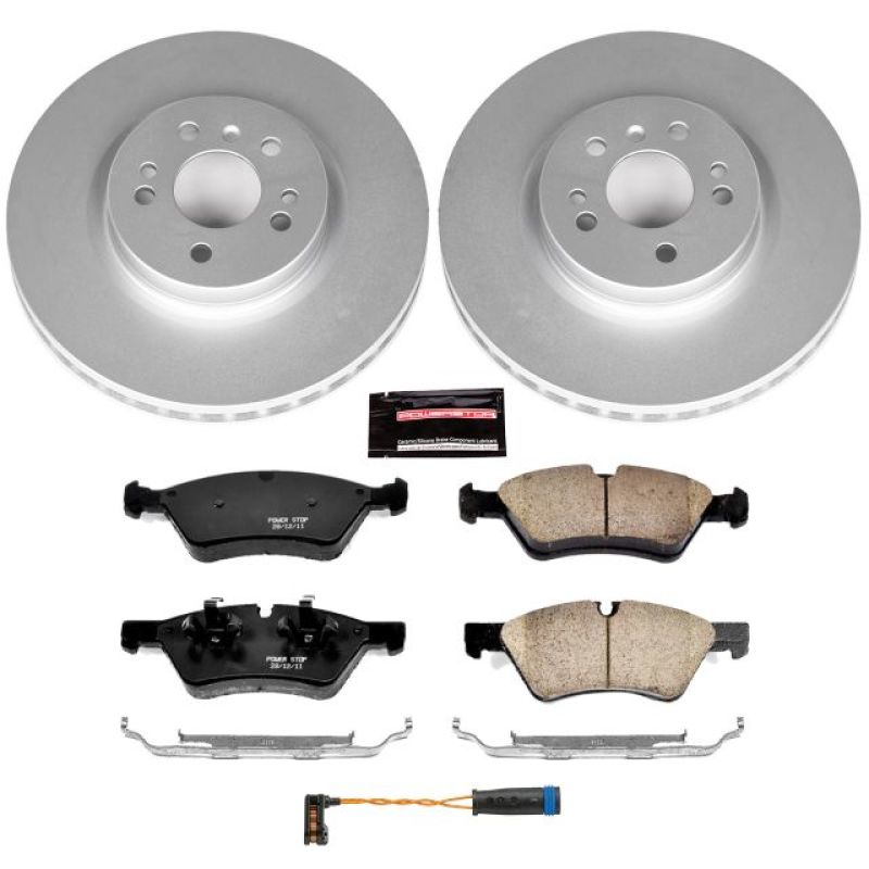 Power Stop 10-11 Mercedes-Benz ML450 Front Z23 Evolution Sport Coated Brake Kit Brake Kits - Performance D&S PowerStop
