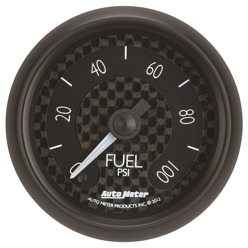 Autometer GT Series 52mm Full Sweep Electronic 0-100 PSI Fuel Pressure Gauge Gauges AutoMeter