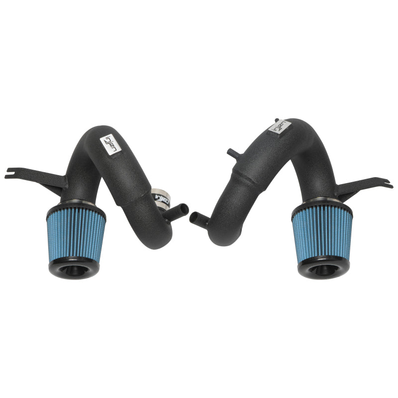 Injen 19-21 Genesis G70 V6-3.3L Twin Turbo SP Short Ram Air Intake System - Wrinkle Black Cold Air Intakes Injen