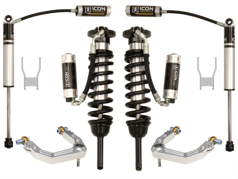 ICON 12-15 Toyota Hilux 0-3in Stage 5 Suspension System w/Billet Uca Coilovers ICON