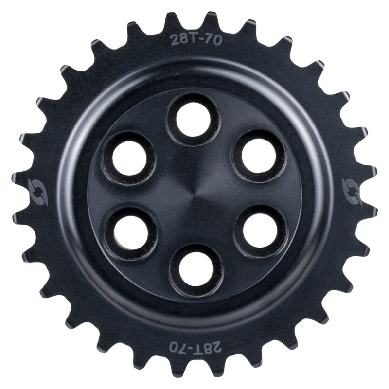 KraftWerks Cogged Pulley - 70mm Cogged 64mm Width (28 TEETH GT2) Supercharger Pulleys KraftWerks