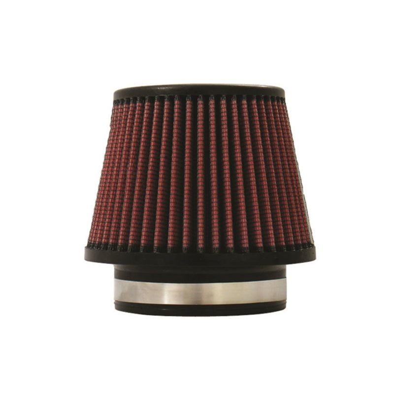 Injen High Performance Air Filter - 4.50 Black Filter 6.75 Base / 5 Tall / 5 Top Air Filters - Drop In Injen