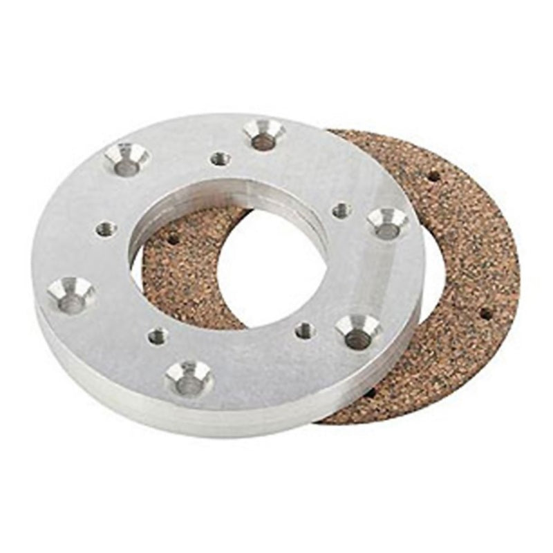 Autometer Universal Adapter Plate For 5 Bolt Fuel Level Sensor To 6 Bolt Mounting Flange Gauges AutoMeter