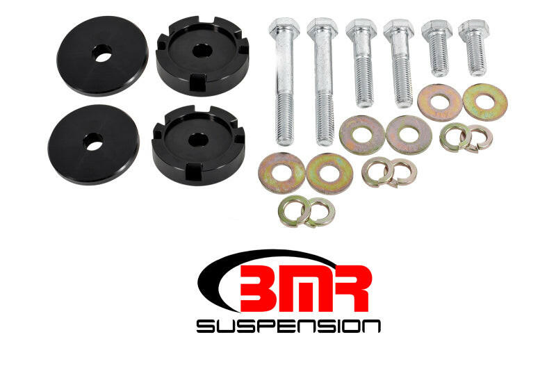 BMR 15-17 S550 Mustang Differential Lockout Bushing Kit - Black Differential Bushings BMR Suspension